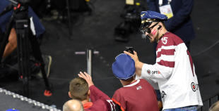 FOTO: Latvija -  Zviedrija (2:3)