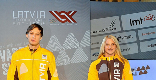 2013 Latvijas olimpiešiem jaunas formas