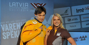 2013 Latvijas olimpiešiem jaunas formas