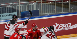 FOTO: Kanāda - Baltkrievija 2:0