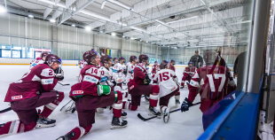 U-20 izlases kandidāti gatavojas LHF Prezidenta kausa izcīņai