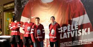 Soču olimpisko hokeja kreklu prezentācija