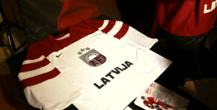 Soču olimpisko hokeja kreklu prezentācija