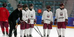 FOTO: Latvijas trīs pret trīs izlase aizvada treniņu Dienvidkorejā!