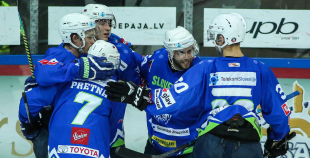 FOTO: Latvija - Slovēnija 3:2 (p.m.)