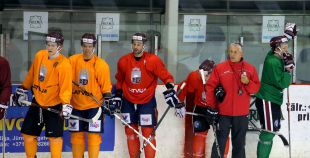 Latvijas hokeja izlases treniņš 06.03.2017.