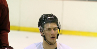 Latvijas valstvienības pirmais koptreniņš