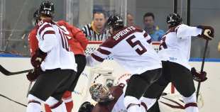 Latvija - Šveice 0:1