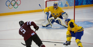 2014 OS Latvija - Zviedrija 3:5