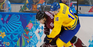 2014 OS Latvija - Zviedrija 3:5