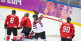 Latvija - Šveice 3:1