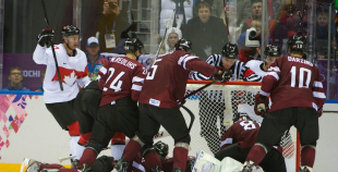 Latvija - Kanāda 1:2