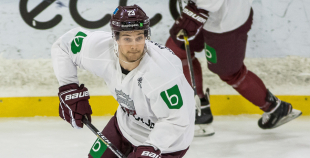 Nosaukts Latvijas nacionālās hokeja izlases sastāvs pēdējām pārbaudes spēlēm ar Šveici