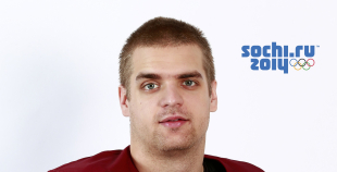 Latvijas hokeja valstsvienība "Soči2014"