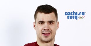 Latvijas hokeja valstsvienība "Soči2014"