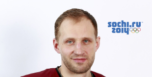 Latvijas hokeja valstsvienība "Soči2014"