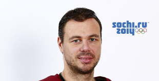 Latvijas hokeja valstsvienība "Soči2014"