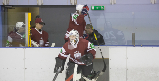 FOTO: Latvija U-16 - Dānija U-16 5:2