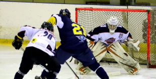 1. finālspēle: HK Kurbads - HS Rīga/Prizma 10:2