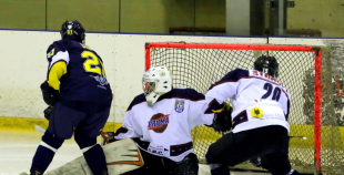 1. finālspēle: HK Kurbads - HS Rīga/Prizma 10:2