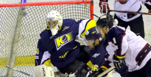 1. finālspēle: HK Kurbads - HS Rīga/Prizma 10:2