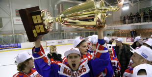 6. finālspēle: HS Rīga/Prizma - HK Kurbads 1:0