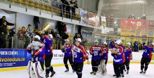 6. finālspēle: HS Rīga/Prizma - HK Kurbads 1:0