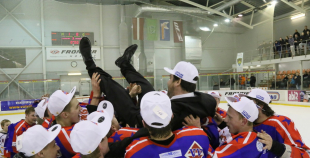 6. finālspēle: HS Rīga/Prizma - HK Kurbads 1:0