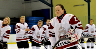 Sieviešu izlasei pirmā uzvara