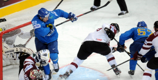 Latvija - Kazahstāna 5:4