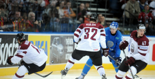 Latvija - Kazahstāna 5:4