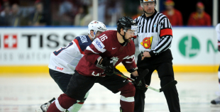 2014 PČ Latvija - ASV 6:5