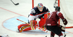 2014 PČ Latvija - ASV 6:5