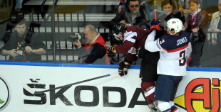 2014 PČ Latvija - ASV 6:5