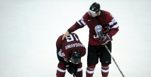 2014 PČ Latvija - ASV 6:5