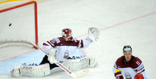 2014 PČ Latvija - Krievija 1:4