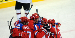 2014 PČ Latvija - Krievija 1:4