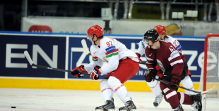 Latvija - Baltkrievija 1:3