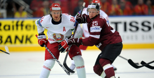 Latvija - Baltkrievija 1:3