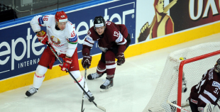 Latvija - Baltkrievija 1:3