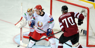 Latvija - Baltkrievija 1:3