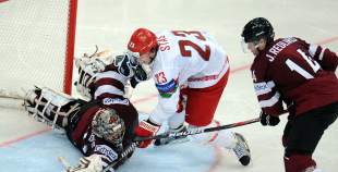 Latvija - Baltkrievija 1:3