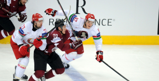 Latvija - Baltkrievija 1:3