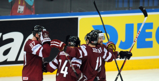 Latvija - Baltkrievija 1:3