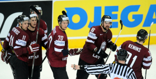 Latvija - Baltkrievija 1:3