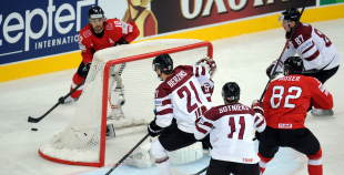 Latvija - Šveice 2:3