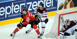 Latvija - Šveice 2:3