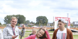 2014 Liepājas hokejisti "Rally Kurzeme" laikā