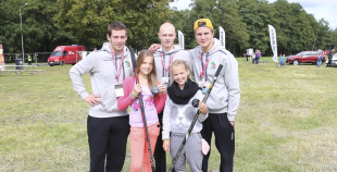 2014 Liepājas hokejisti "Rally Kurzeme" laikā