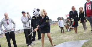 2014 Liepājas hokejisti "Rally Kurzeme" laikā